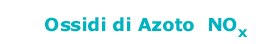 ossidi di azoto
