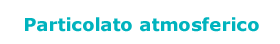 particolato atmosferico
