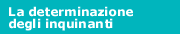 determinazione degli inquinanti